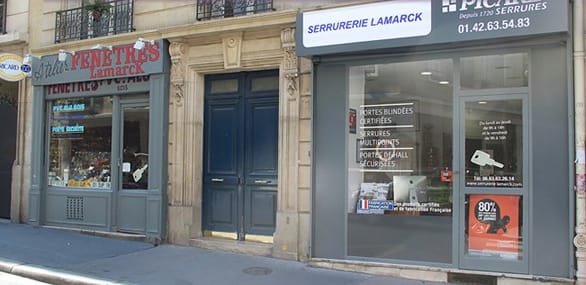 serrurier Lamarck à paris